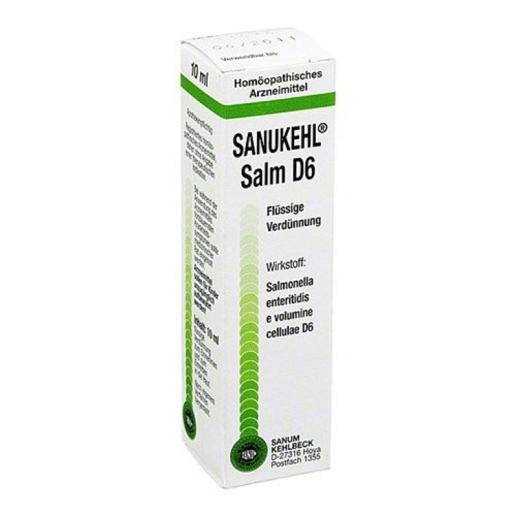 Sanukehl Salm D6 Gouttes Médicament Homéopathique 10 ml