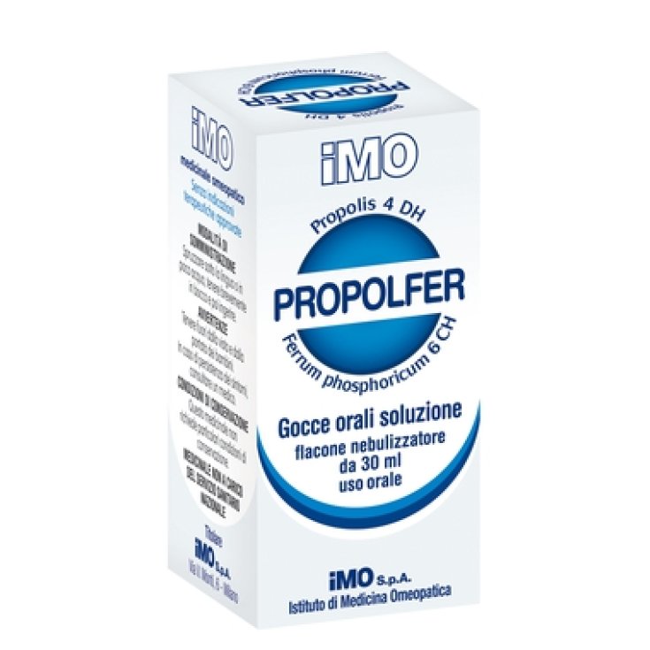 Imo Institute Med. Homéopathie Propolfer Remède Homéopathique En Gouttes Buccales Sans Alcool 30 ml