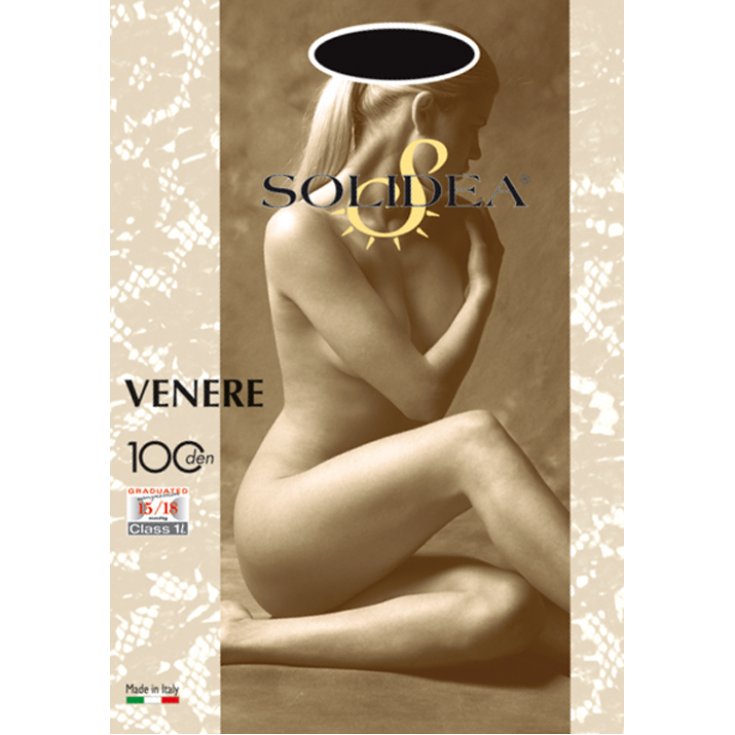 Collants Solidea Venere 100 Couleur Sable Nude Taille 4