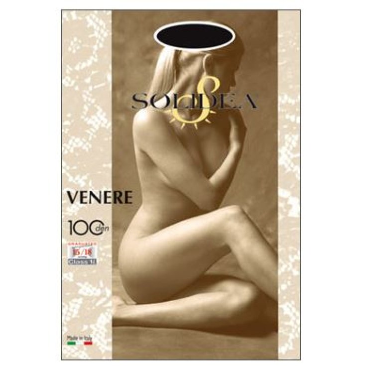 Collants Solidea Venere 100 Nude Couleur Noir Taille 2