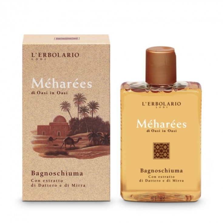 L'Erbolario Méharées Gel Douche à l'Extrait de Datte et à la Myrrhe 250 ml