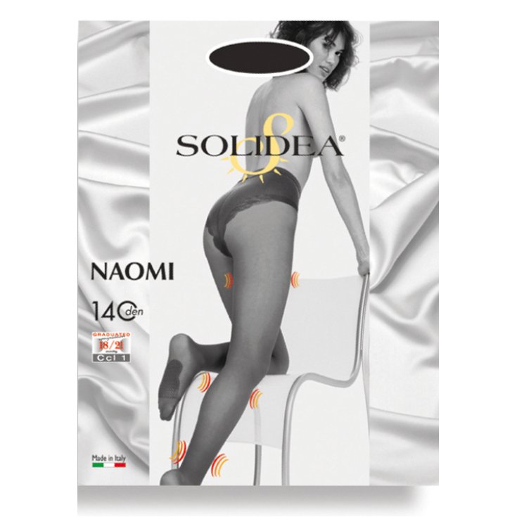 Collants de modelage Solidea Naomi 140 Couleur Noir Taille 5xxl