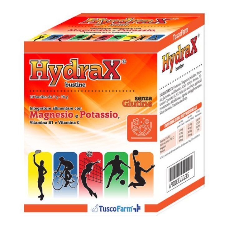 Tuscofarm Hydrax Complément Alimentaire 10 Sachets