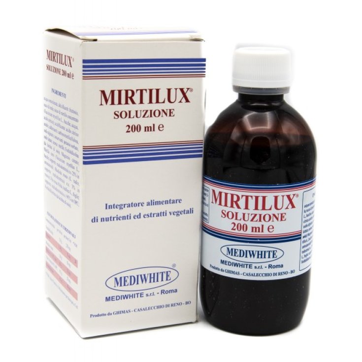 Mediwhite Mirtilux Sirop 200ml