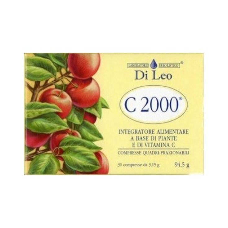 Herbal Laboratory Di Leo Vit C 2000 Complément Alimentaire 30 Comprimés