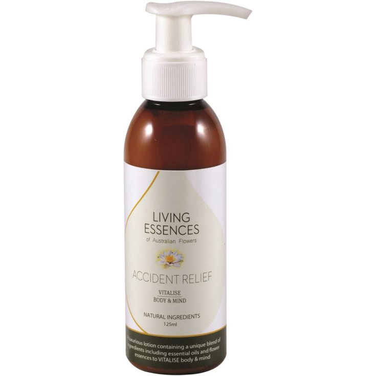 Living Essences Of Australian Flowers Accident Relief Vitalizing Body & Mind Lotion 125 ml