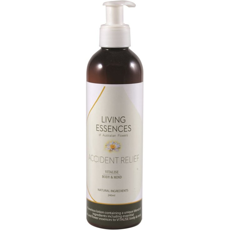 Living Essences Of Australian Flowers Accident Relief Vitalizing Body & Mind Lotion 240ml