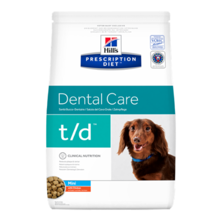 Hill's Prescription Diet Canine t/d Dental Care Mini Taille 3kg
