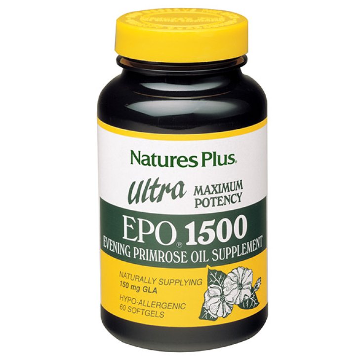 Nature's Plus Ultra Epo Huile d'Onagre Complément Alimentaire 60 Capsules