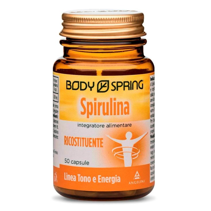 Body Spring Spiruline Complément Alimentaire 50 Gélules