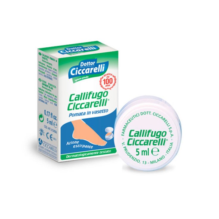 Doctor Ciccarelli Callifugo Ciccarelli Pommade En Pot Hygiène Des Pieds 5ml