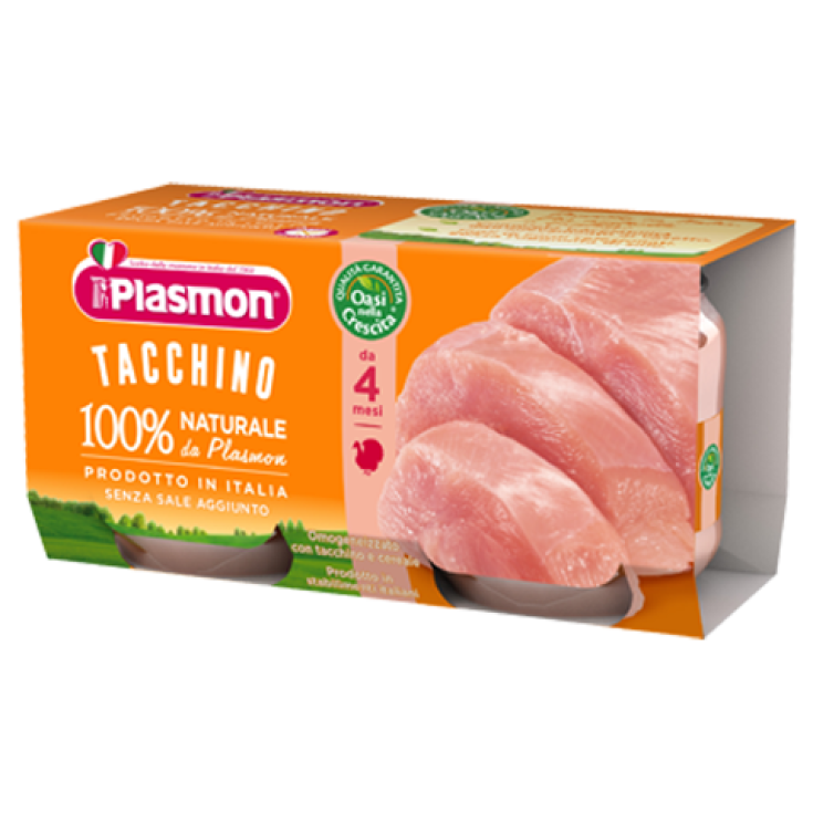 Plasmon Homogénéisé Dinde 2 Bocaux De 80g