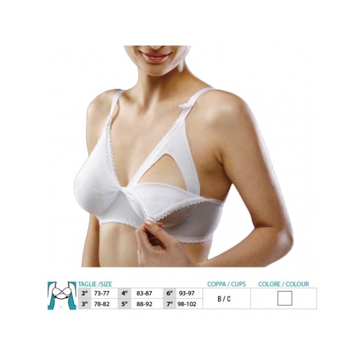 Safte Jolie Maman 2229 Soutien-Gorge Allaitement Blanc Couleur Taille 4