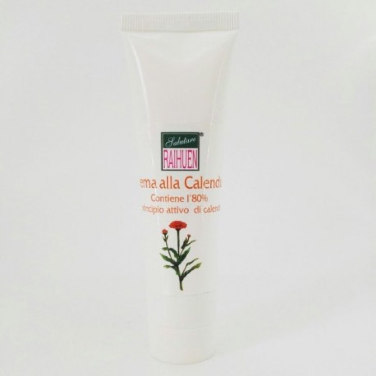 Raihuen Calendula Crème Pot 80% Huile de Calendula 100ml