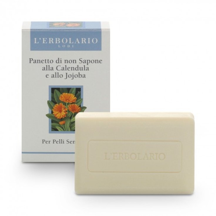 L'Erbolario Poêle Sans Savon Au Calendula Et Jojoba Pour Peaux Sensibles 75g