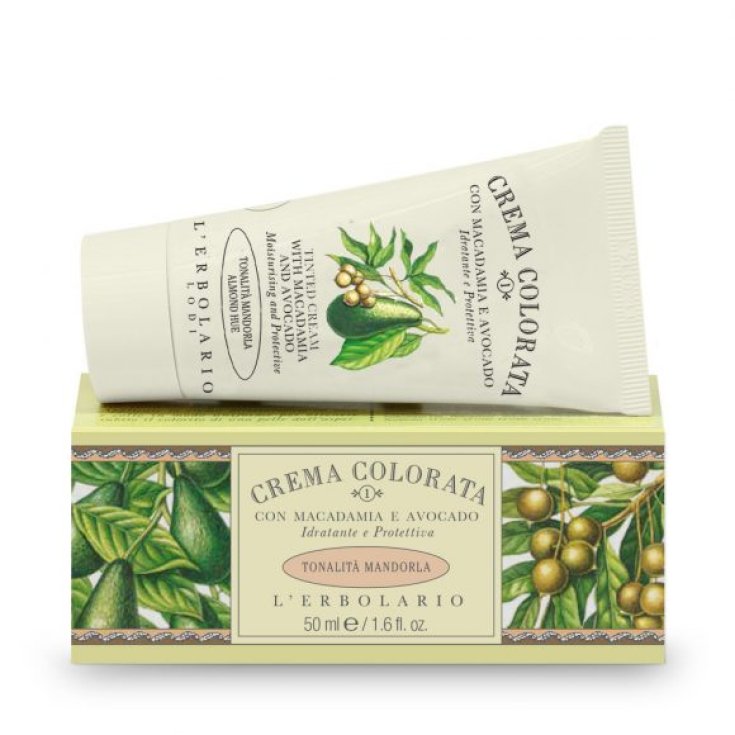 L'Erbolario Crème Colorée avec Macadamia et Avocat - (nr. 1) Amande 50ml