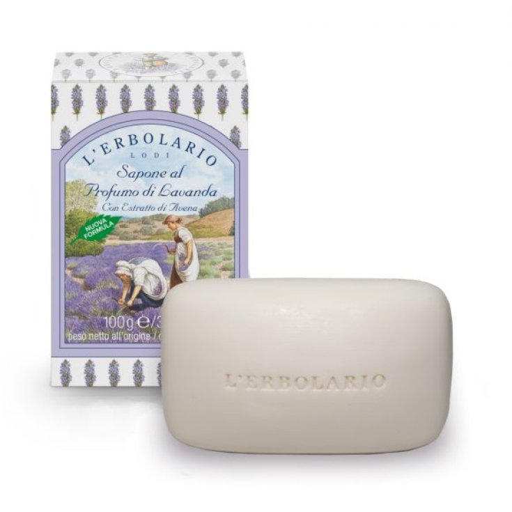 L'Erbolario Lavanda Savon Parfumé Lavande 100g