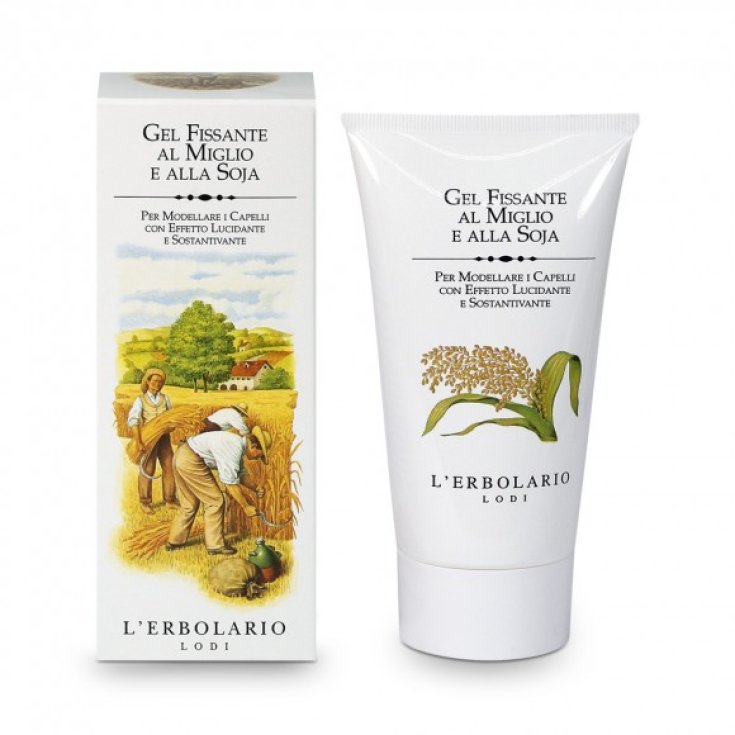 L'Erbolario Gel Fixant Cheveux au Millet et Soja 150ml