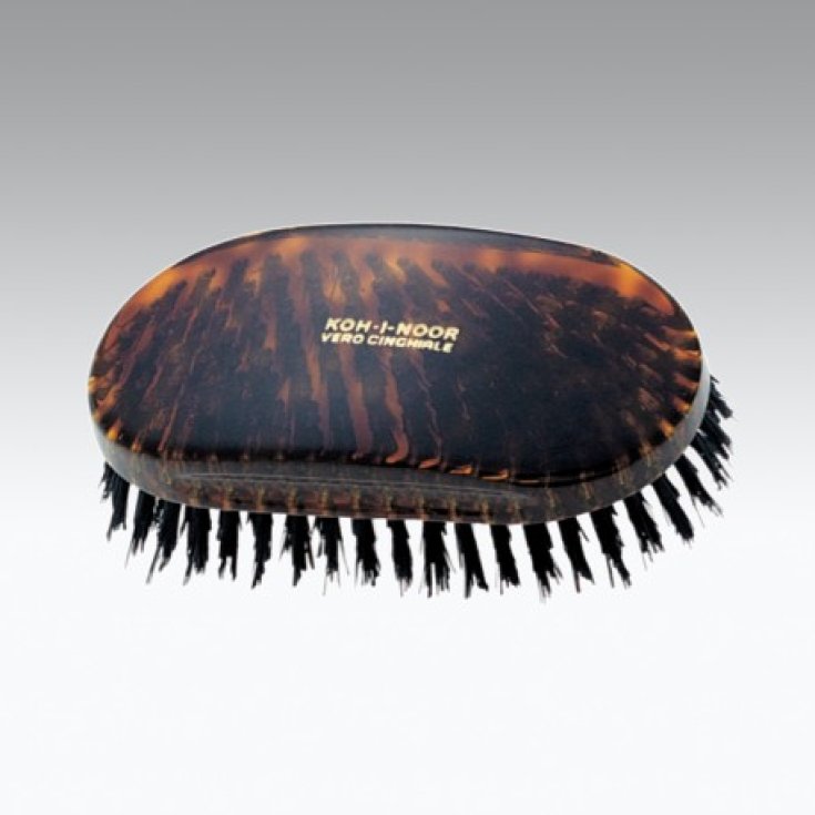 Brosse Tortue Koh-I-Noor en Poils de Sanglier Noir COD 296