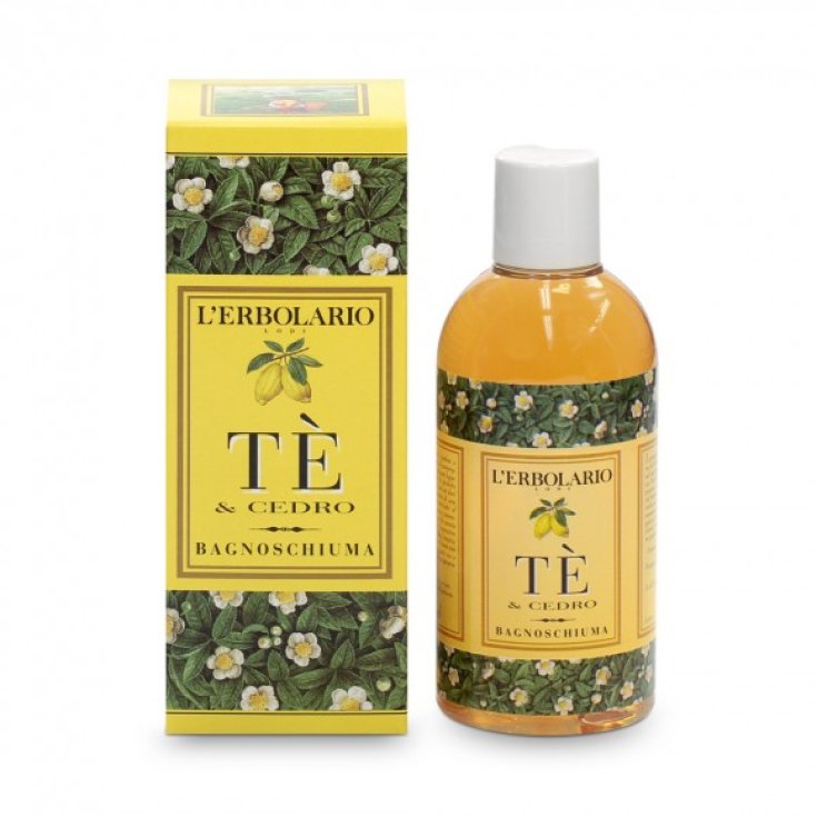 L'Erbolario Gel Douche Thé et Cèdre 250ml