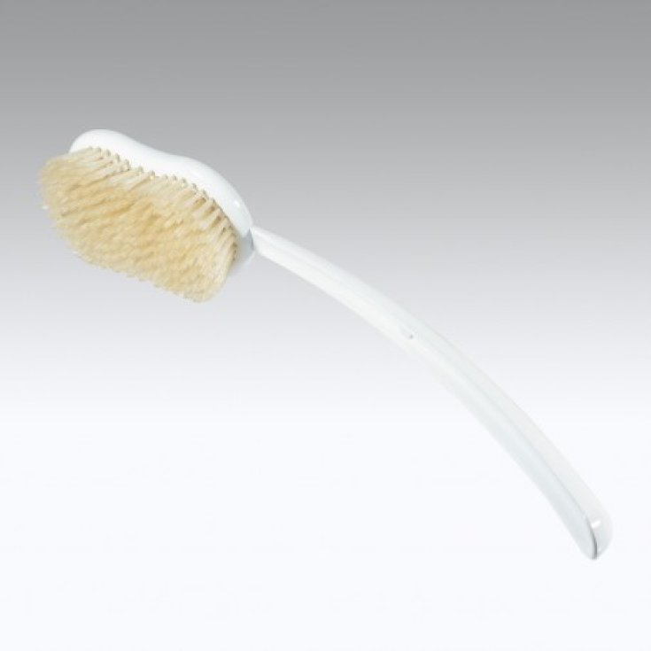 Koh-I-Noor Brosse de salle de bain en poils blancs naturels COD SC127V