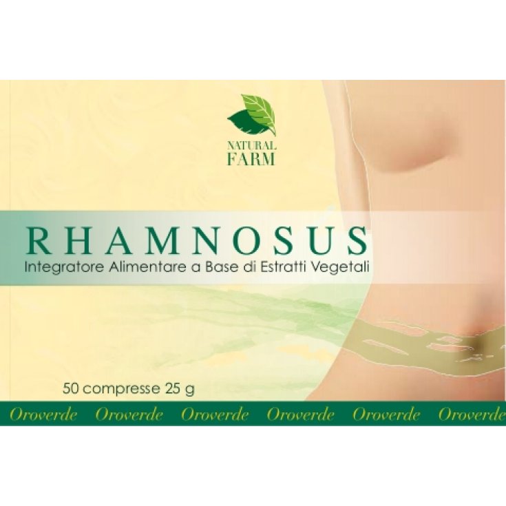 Natural Farm Rhamnosus Complément Alimentaire 25 Comprimés à Croquer