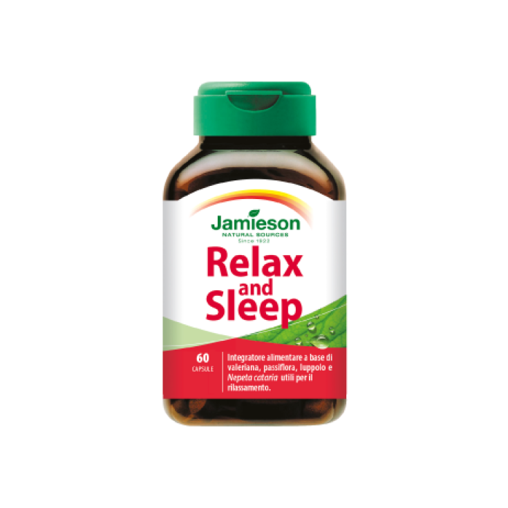 Jamieson Relax And Sleep Complément Alimentaire 60 Capsules