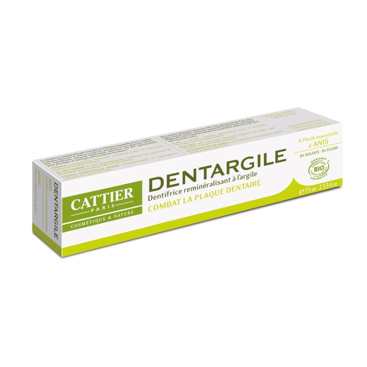 Cattier Dentargile Dentifrice Argile Anis 75 ml