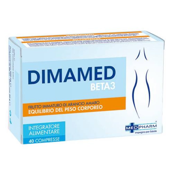 Med Pharm Dimamed Beta 3 Complément Alimentaire 40 Comprimés