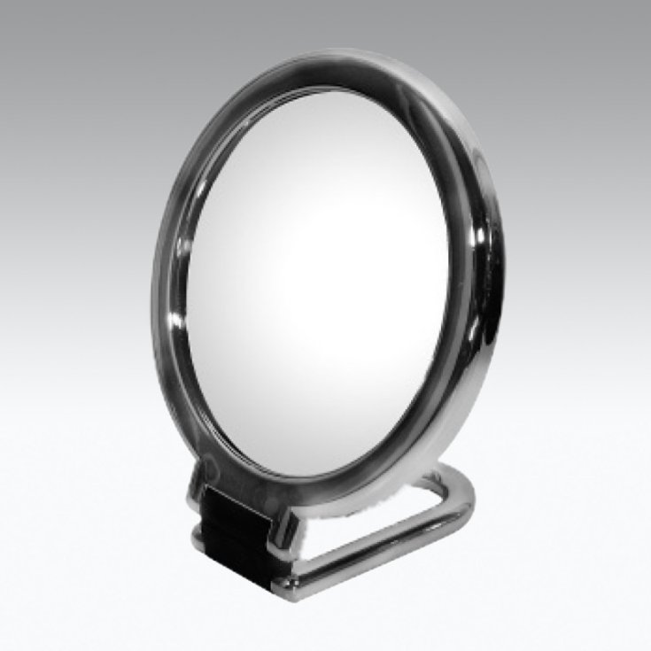 Miroir Koh-I-Noor avec poignée pliante chromée 14cm 387kn-3