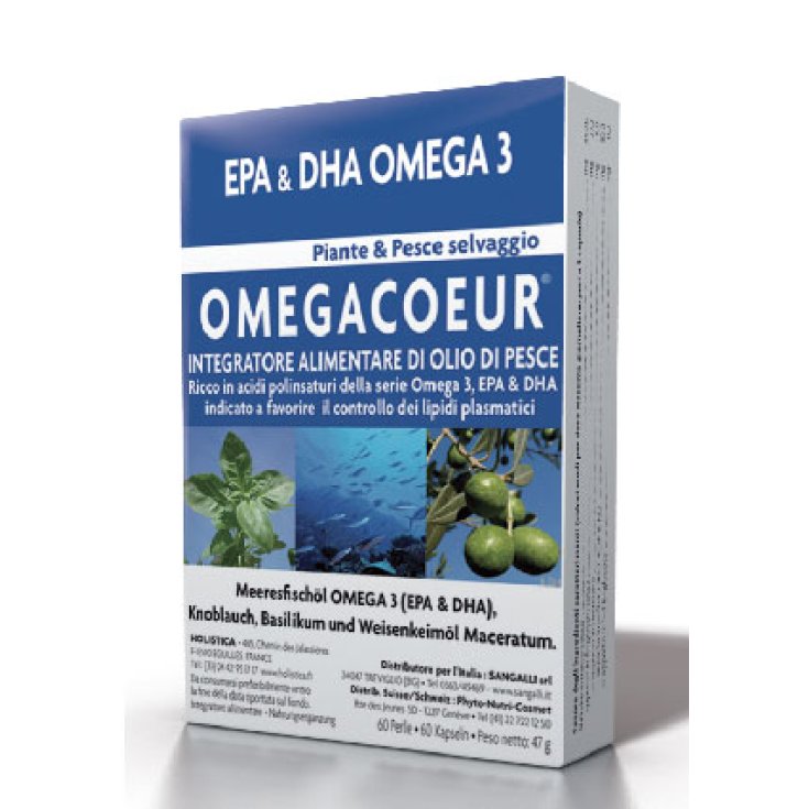 Holistica Omégacoeur 60 Caps