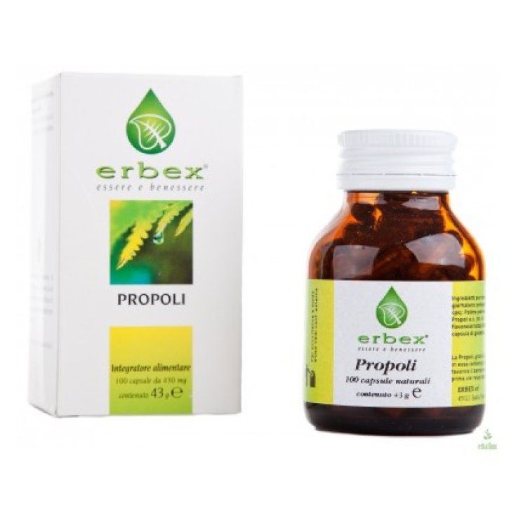 Erbex Propolis Complément Alimentaire 100 Comprimés 430 mg