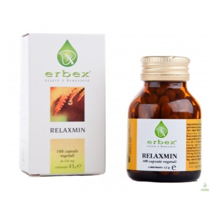 Erbex Relaxmin Complément Alimentaire 100 Gélules de 430mg