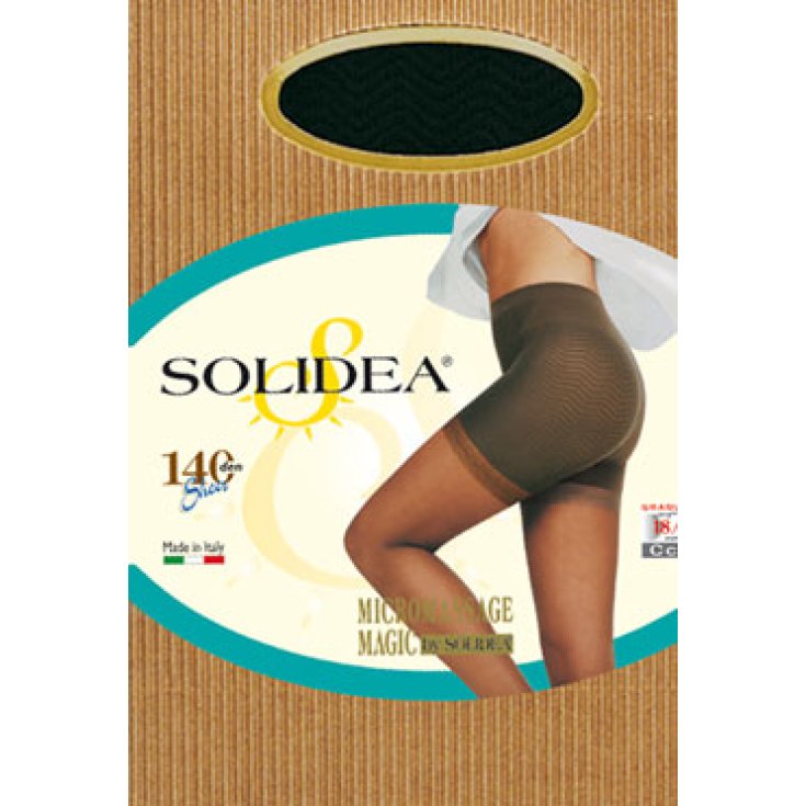 Solidea Magic 140 Collant Transparent Anti-Cellulite Moka Taille 4