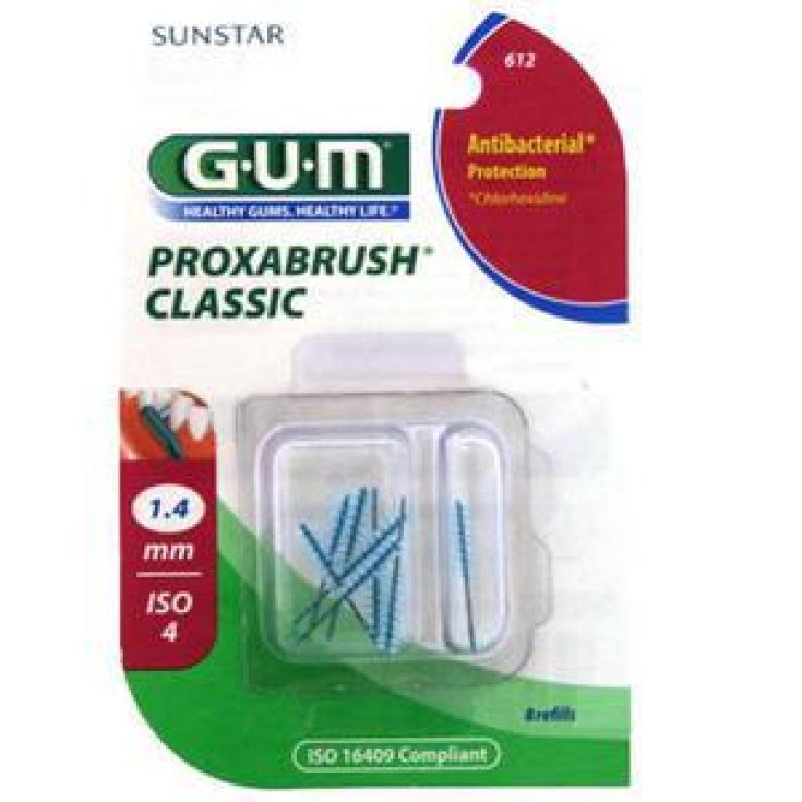 Gum Proxabrush Classic Rec Cylindrique 8u