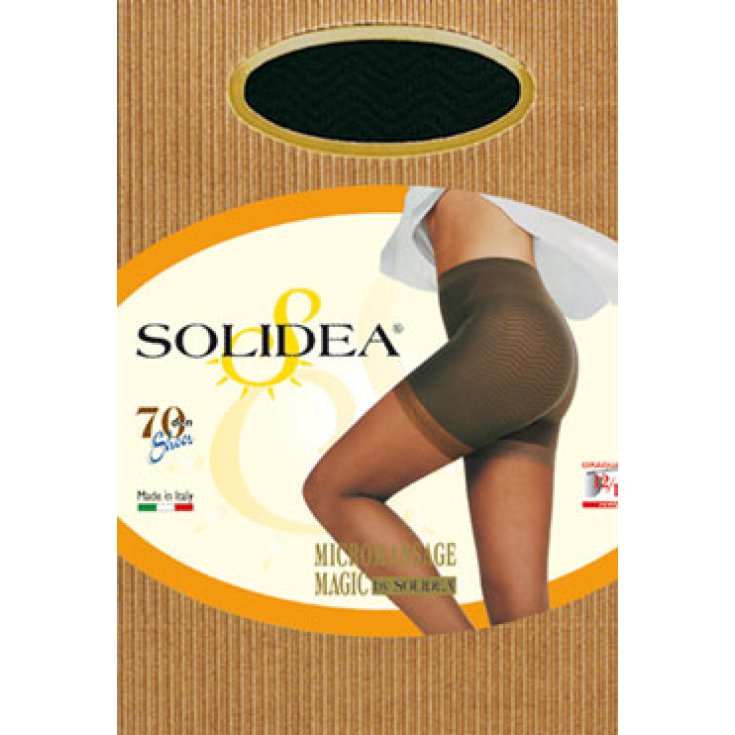 Solidea Magic Collant 70 Den Anticellulite Couleur Noir Taille 4