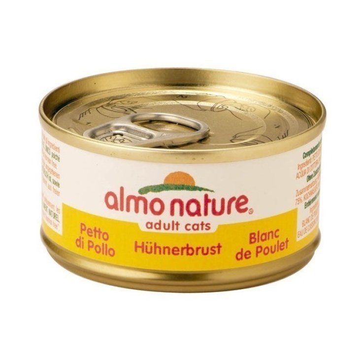 Almo Nature Nourriture Pour Chats Goût Poulet Blanc 70g