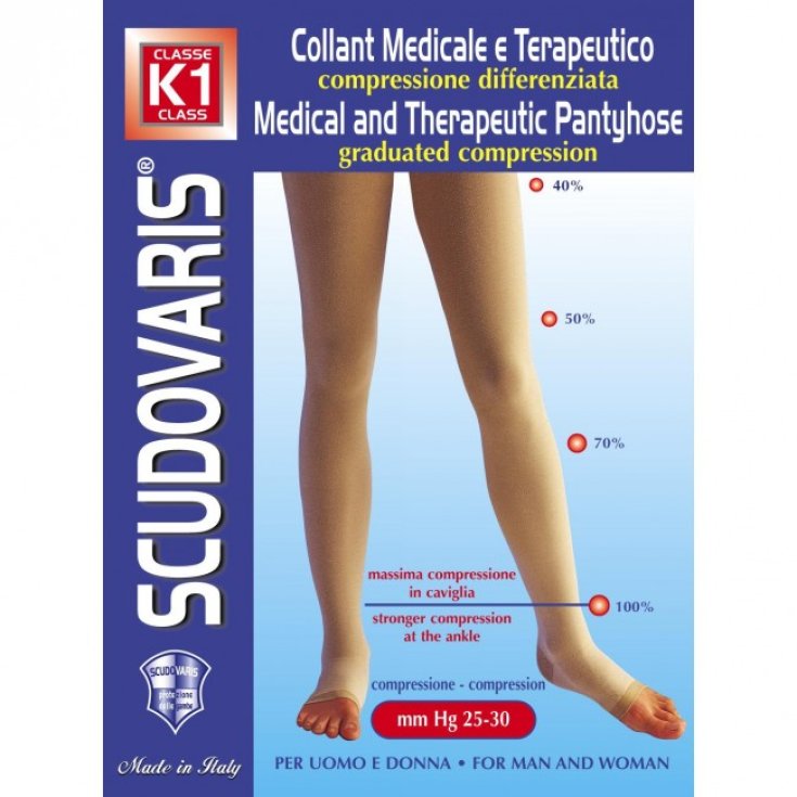 Scudovaris Collants K1 25-30mmHg Avec Extra Ouverture Taille 3