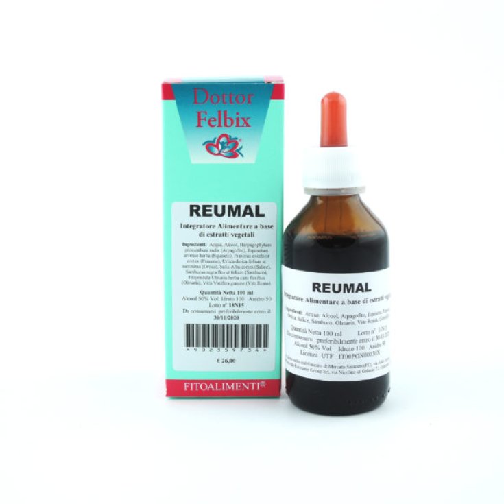 Euronatural Doctor Felbix Reumal Complément Alimentaire Gouttes 100ml