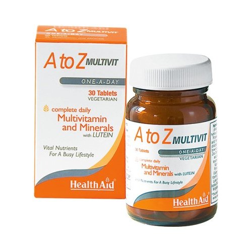 Multivitamines A-Z Vita World - 100 Comprimés - Complexe Complet De Vitamines Et Minéraux