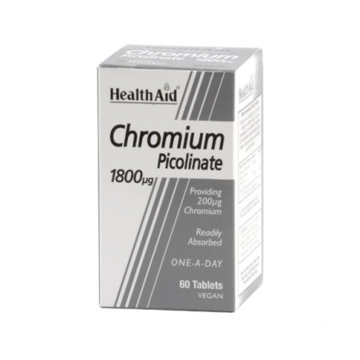 Health Aid Chrome Picolinate 200 Mcg 60 Comp