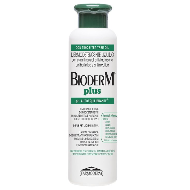 Farmoderm Bioderm Plus Dermodérogent Antibactérien 250ml