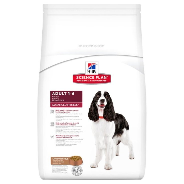 Hill's Science Plan Advanced Fitness Canine Adult Medium avec Agneau et Riz 3 kg