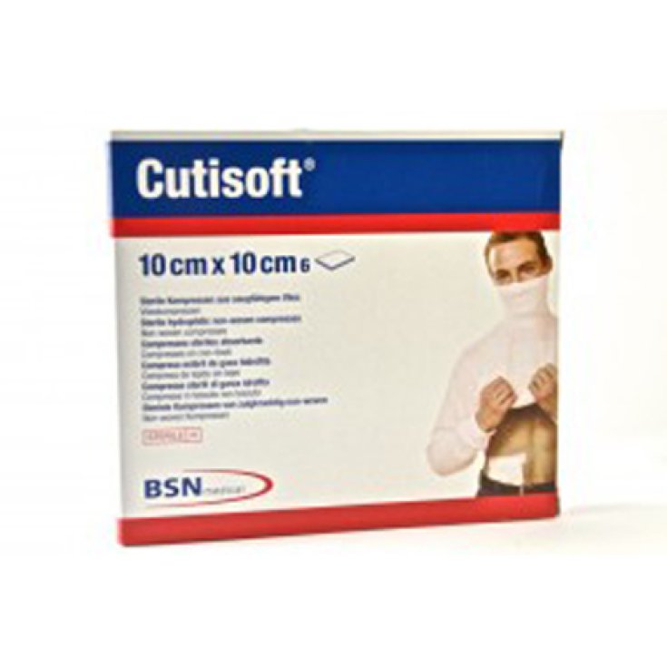 BSN Gaze Médicale Cutisoft 10x10cm 6pcs