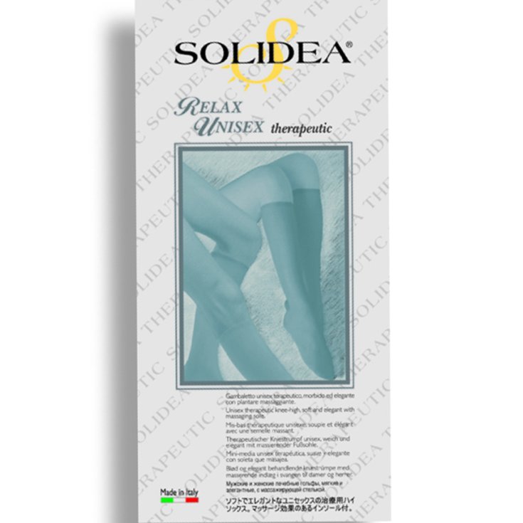 Solidea Relax Unisexe Classe Thérapeutique 2 Bout Fermé Couleur Anthracite Taille L