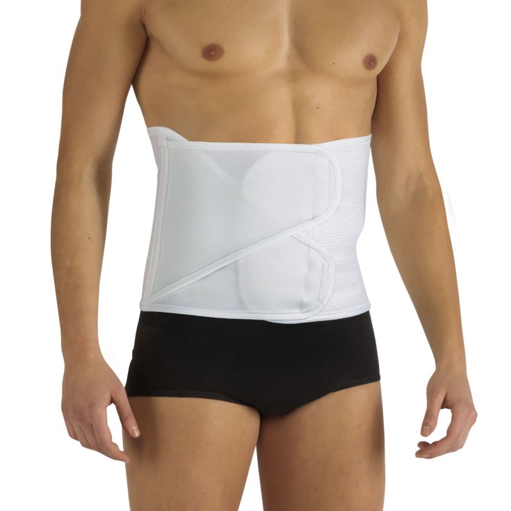 Wellness 674 Bande abdominale post-opératoire Couleur Blanc 27cm Taille M (hanches 82-94)