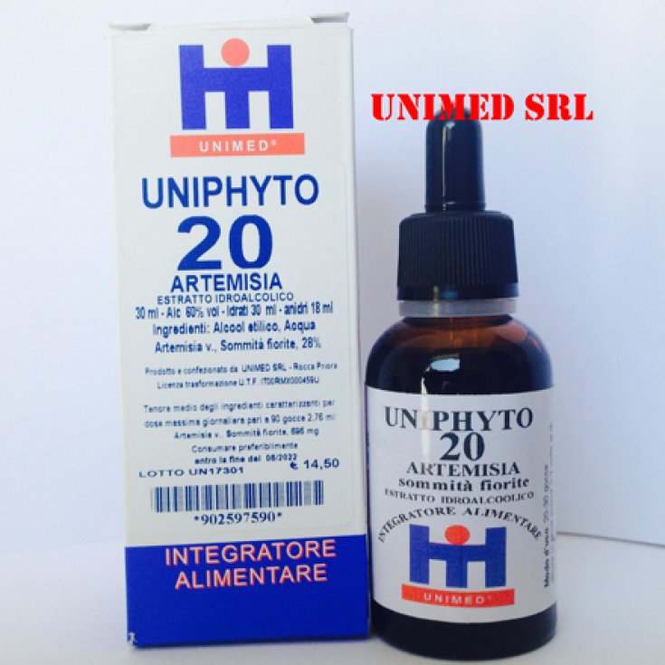 Uniphyto 20 Complément Alimentaire Artemisia Absintium 30 ml