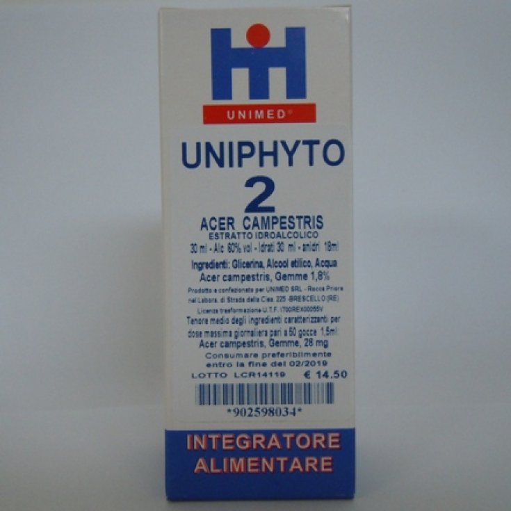 Unimed Uniphyto 2 Acer Campestris Homéopathie 30 ml