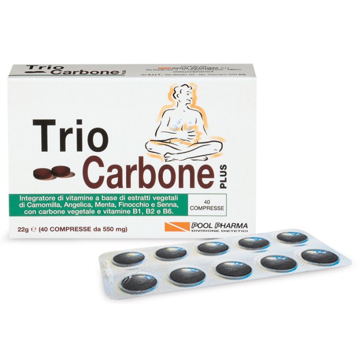 Pool Pharma Triocarbone Plus Complément Alimentaire 40 Comprimés