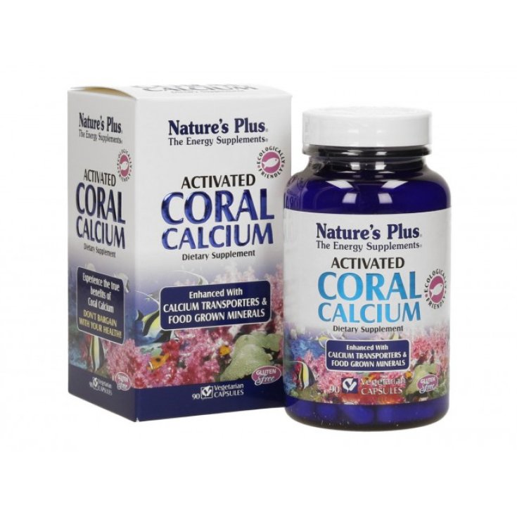 Nature's Plus Complément alimentaire au calcium de corail activé 90 gélules